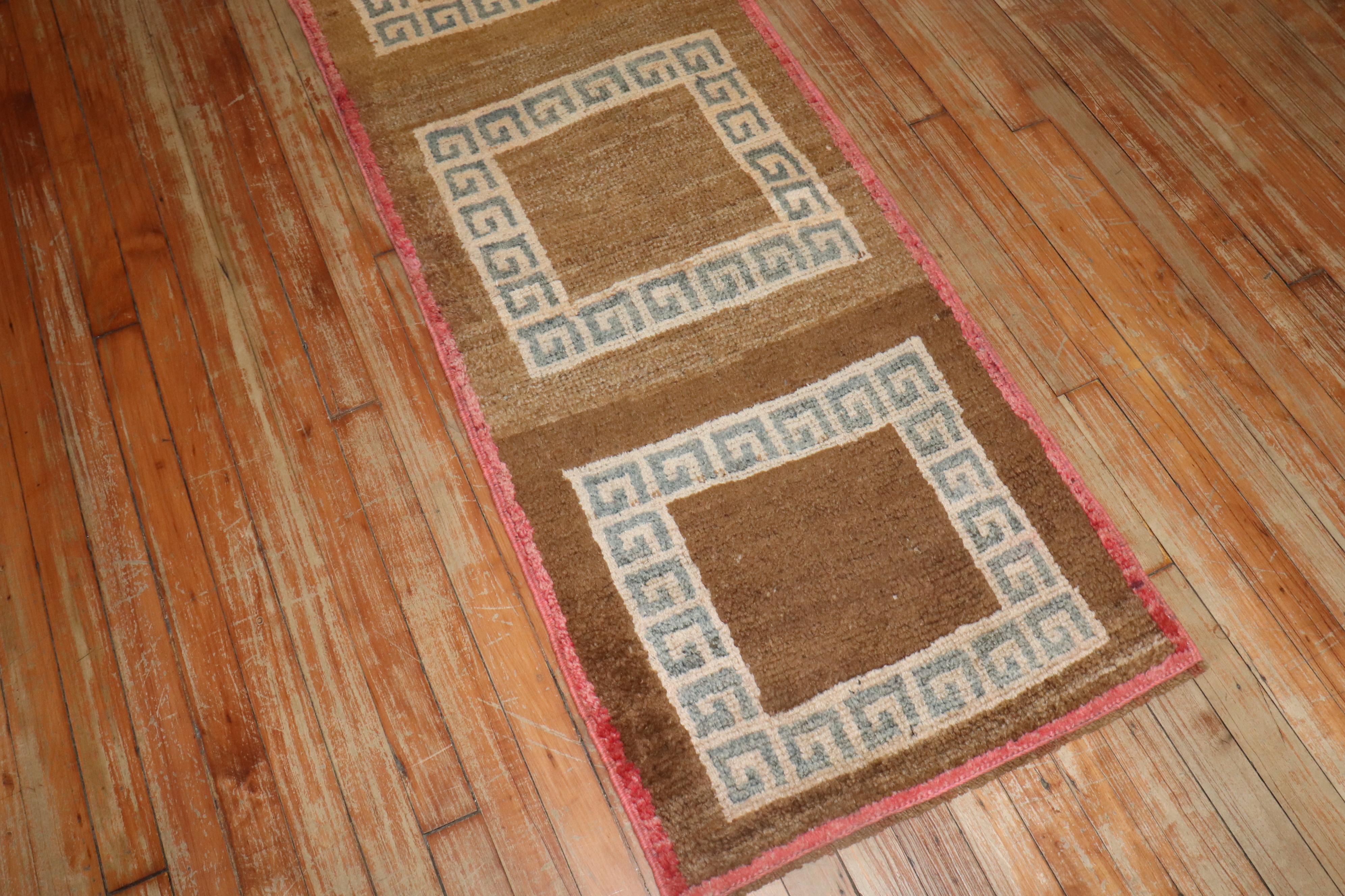 20th Century Zabihi Collection Vintage Turkish Narrow Runner