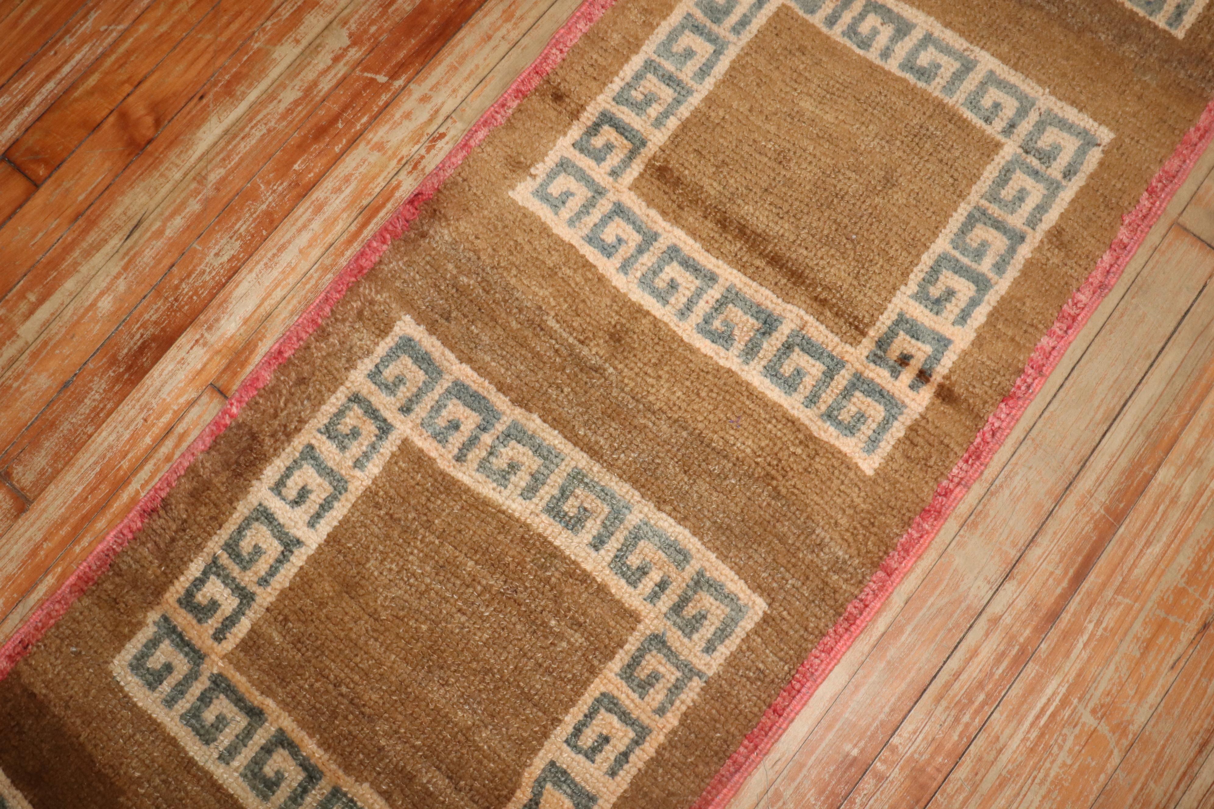 Zabihi Collection Vintage Turkish Narrow Runner 2