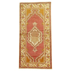 Colección Zabihi Alfombra Turca Vintage Oushak Pequeña