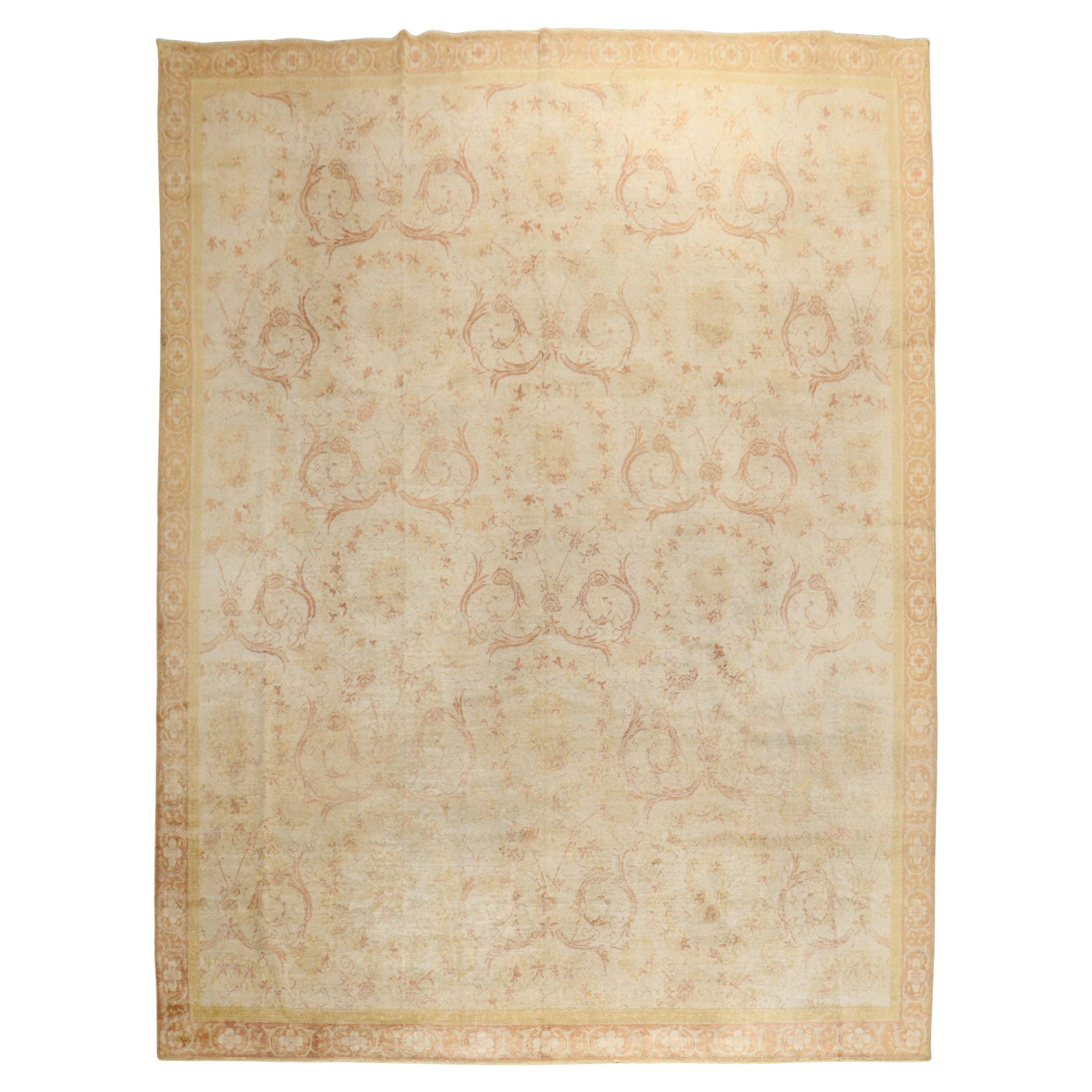 Zabihi Kollektion Vintage Türkischer Teppich in Zimmergröße