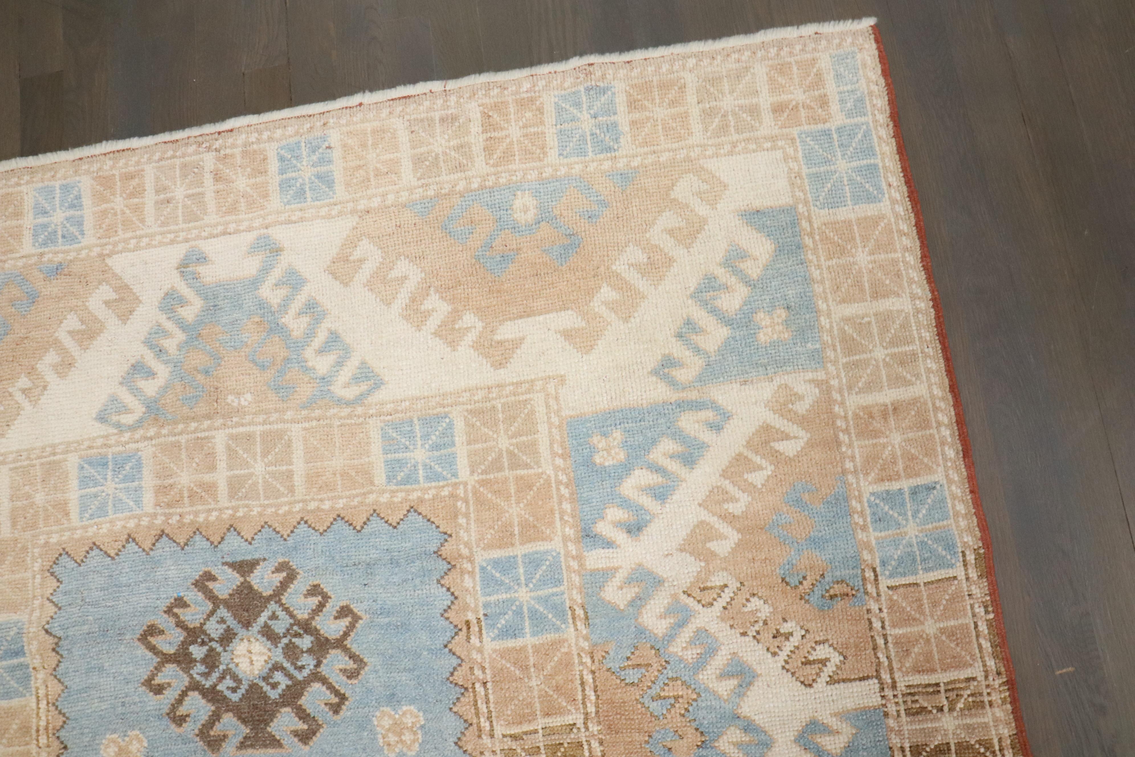 Zabihi Collection Vintage Türkisch  Teppich (Wolle) im Angebot
