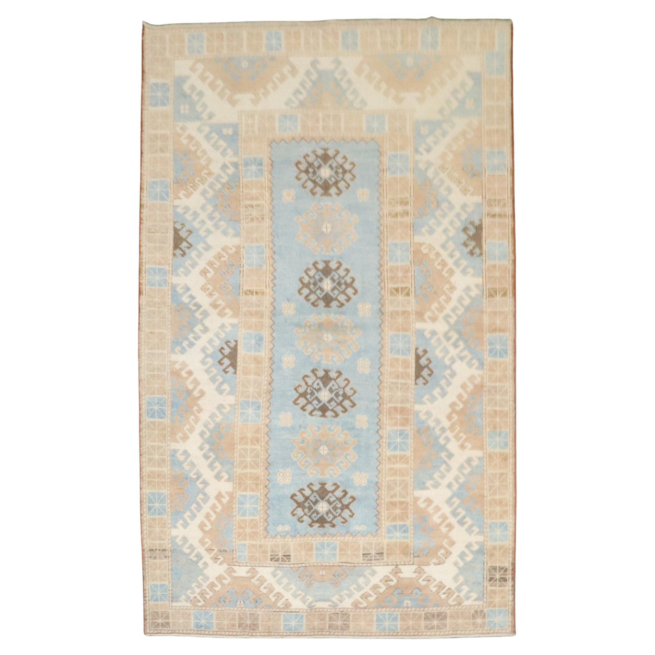 Zabihi Collection Vintage Türkisch  Teppich
