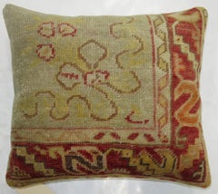 Zabihi Collection Vintage Turkish Rug Pillow