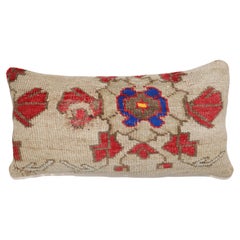 Zabihi Collection Retro Turkish Rug Pillow