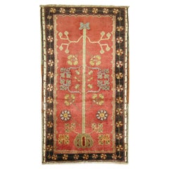Zabihi Collection Vintage Turkish Small Anatolian Rug