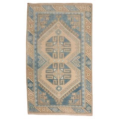 Zabihi Collection Vintage Turkish Small Rug