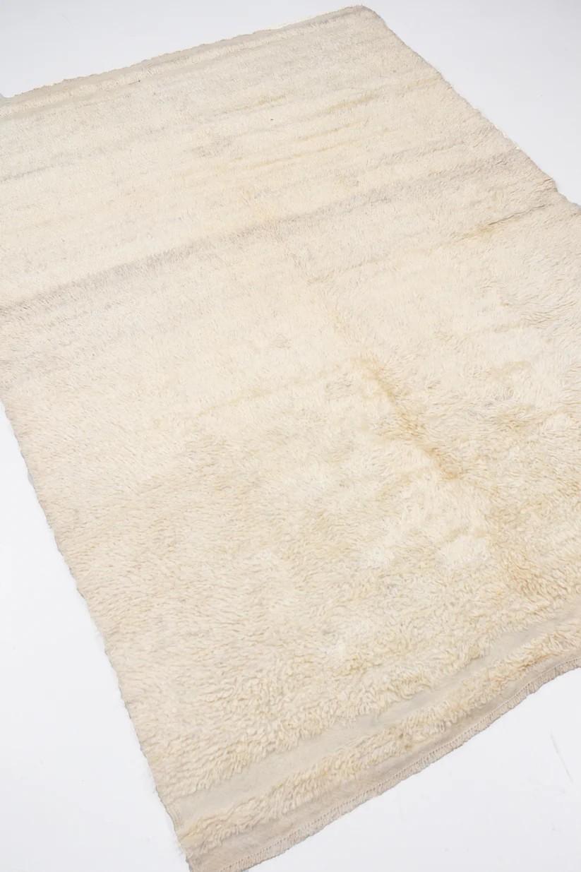 The Collective Tapis turc vintage en mohair de Zabihi Collection Bon état - En vente à New York, NY