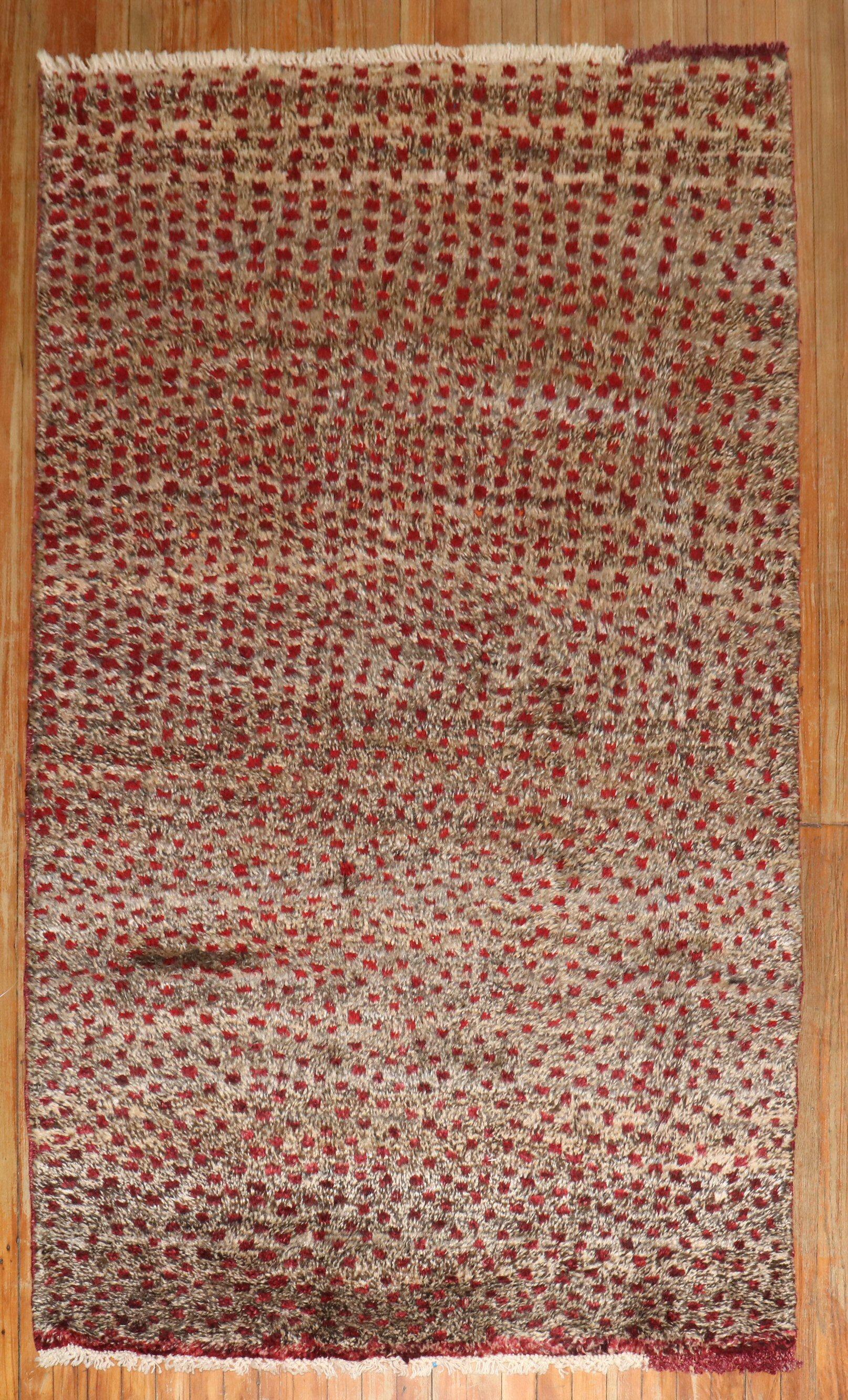 Zabihi Kollektion Vintage Türkischer Tulu-Teppich im Angebot 1