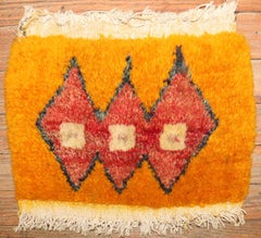 Zabihi Collection Vintage Turkish Tulu Mini Rug