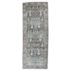 Zabihi Collection Weeping Willow Tree Vintage Kurd Bidjar Rug