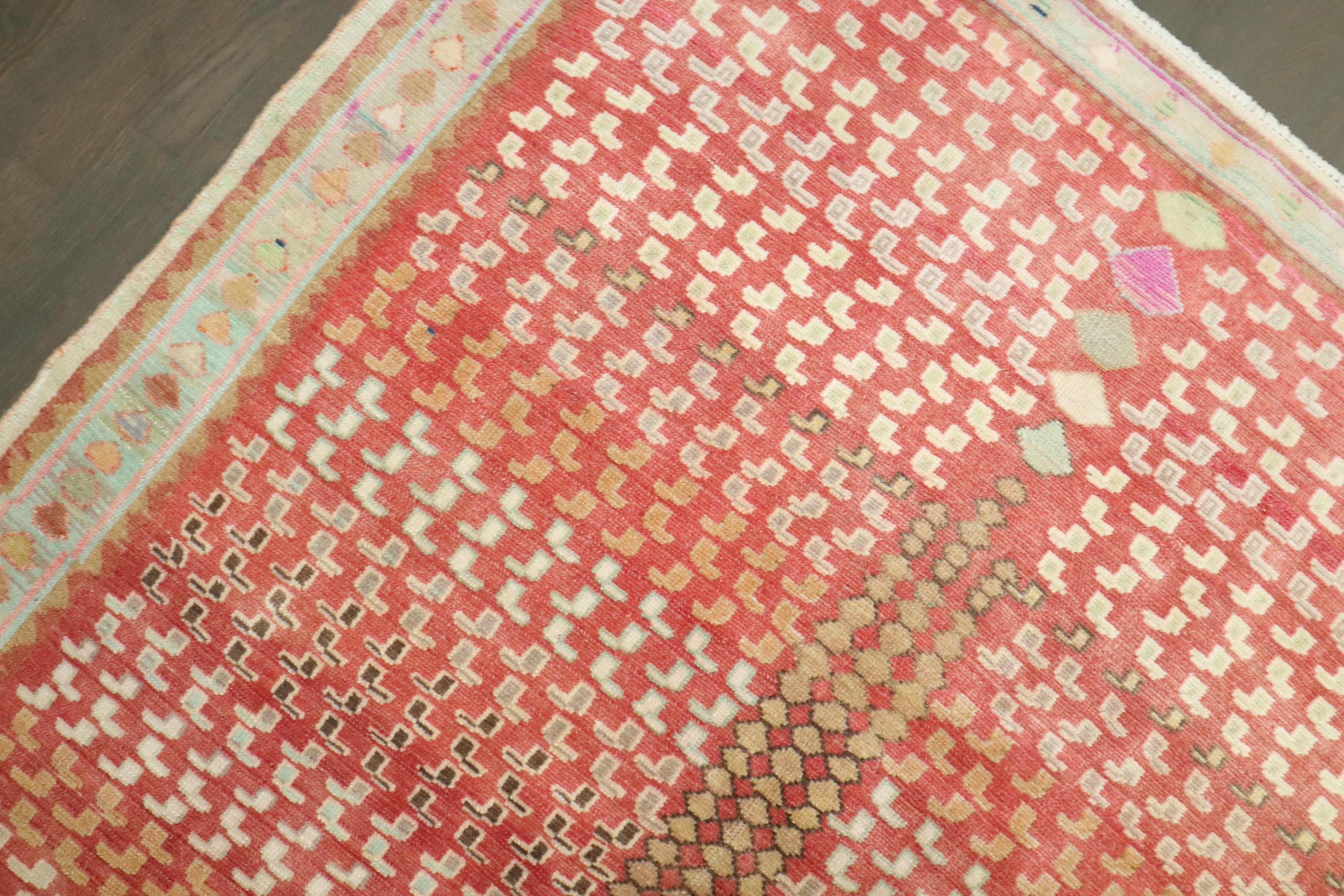 20th Century Zabihi Collection Whimsical Vintage Persian Rug For Sale