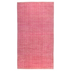 Zabihi Collection Wild Pink Vintage Afghan Oversize Rug