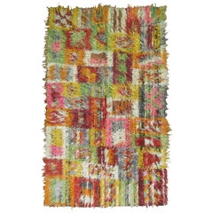 Tappeto turco vintage Filiki Shag
