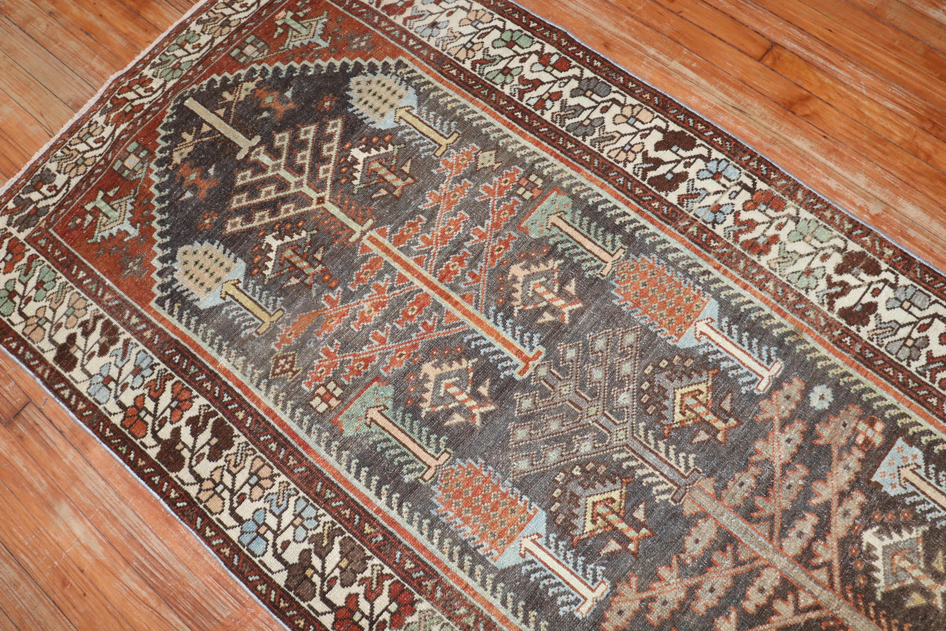 Laine Zabihi Collection Chemin de table Willow Tree Persian Kurd Bakhtiari en vente