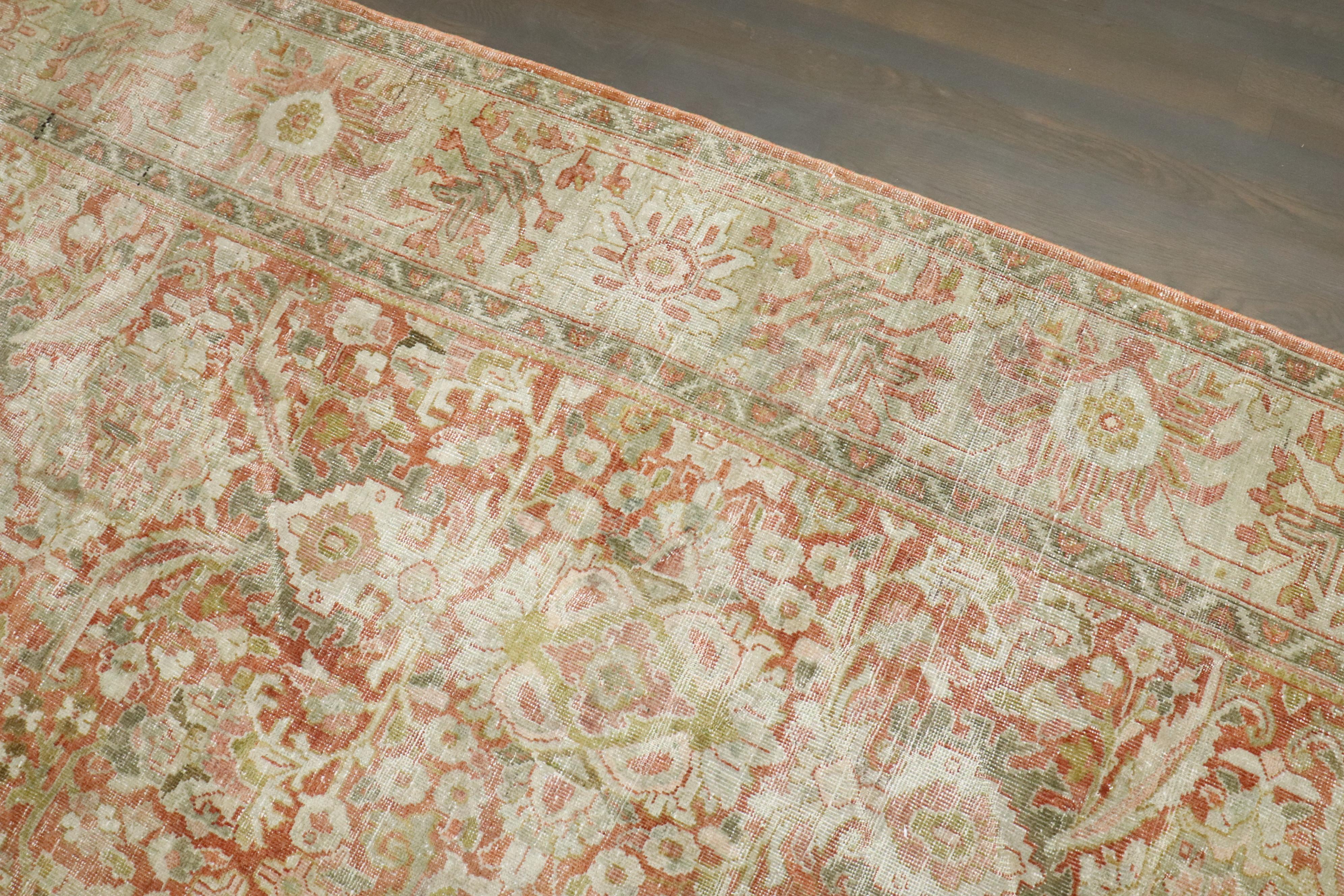 un tappeto persiano Mahal dell'inizio del XX secolo, usurato

Dettagli
rug no.	j4528
dimensione	7' 5