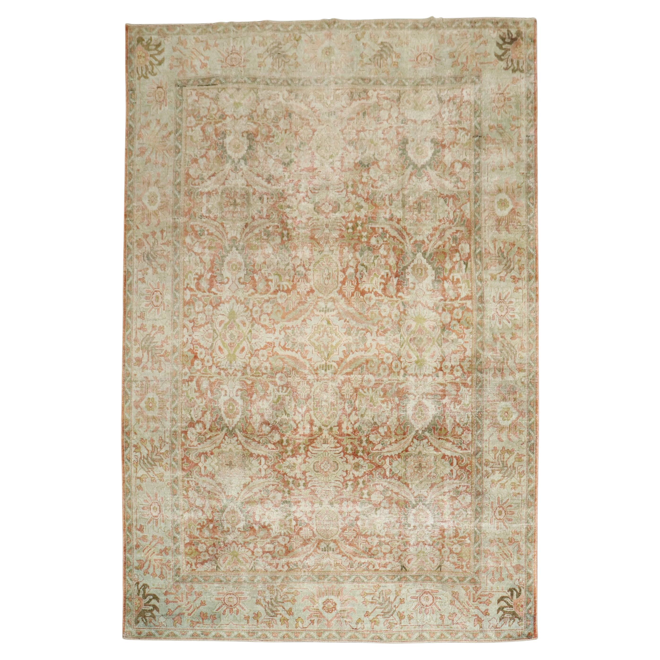Tappeto Zabihi Collection'S Antico Persiano Mahal Usurato