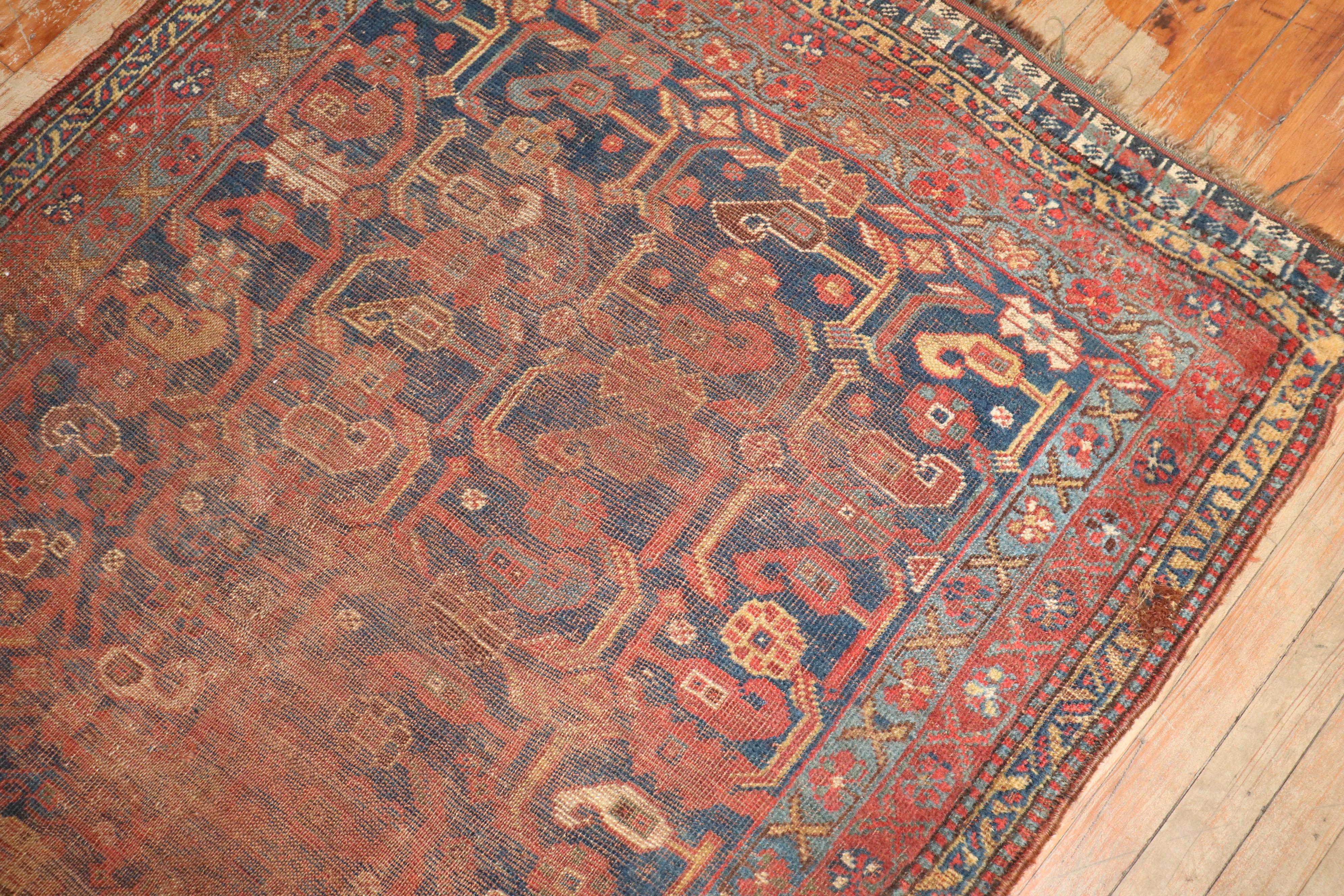Colección Zabihi Alfombra Persa Desgastada en venta 4