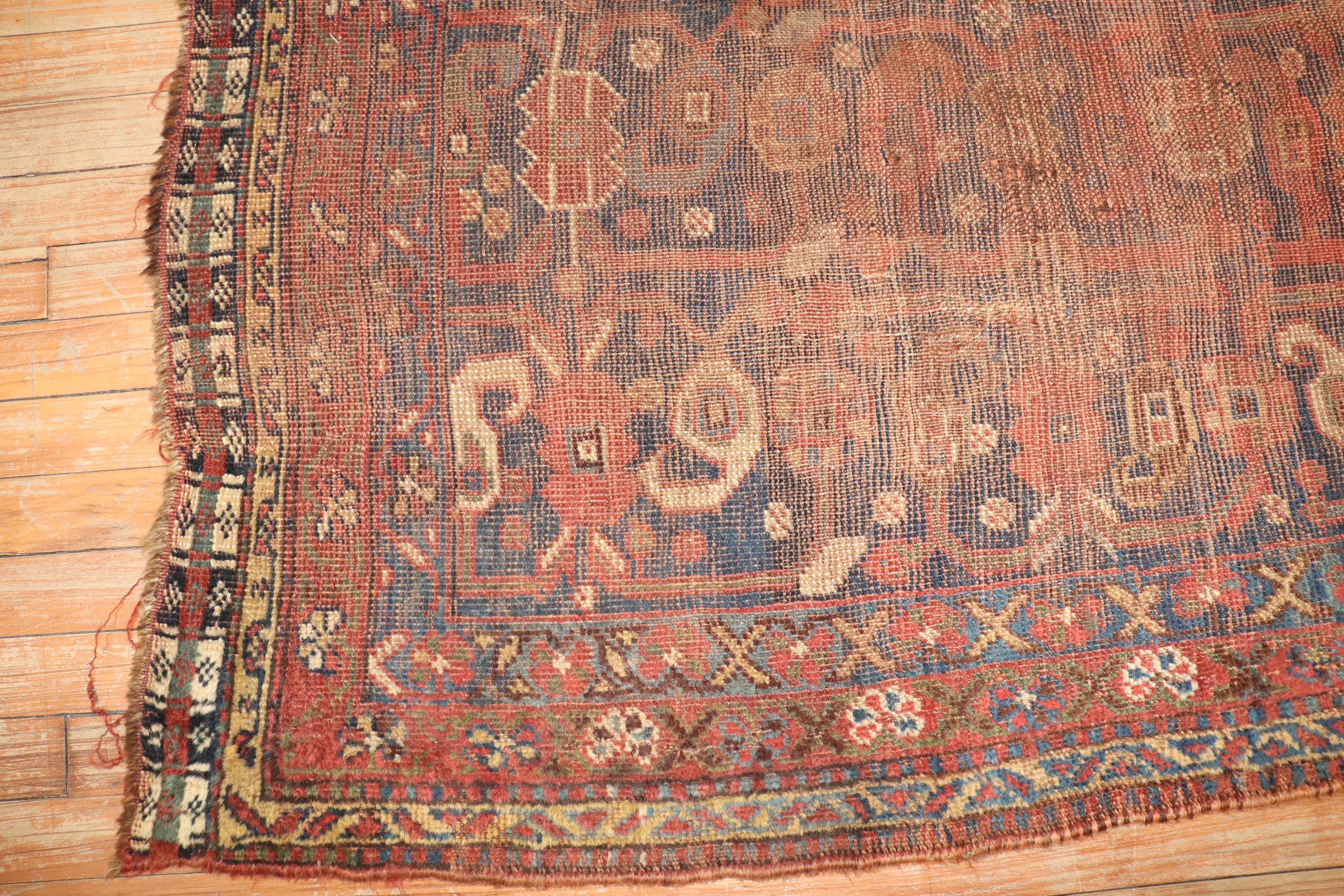 Colección Zabihi Alfombra Persa Desgastada en venta 1