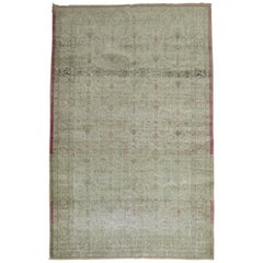 Alfombra turca usada de la colección Zabihi, 6'7'' x 9'8''
