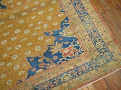 Zabihi Collection rare Yellow Ziegler Mahal Rug