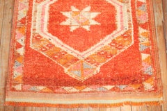 Zabihi Colorful Vintage Turkish Anatolian Runner, 2'10'' x 11'3''