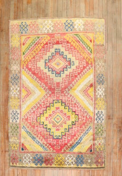 Zabihi Rug Collection Dazzling Vintage Turkish Konya Rug