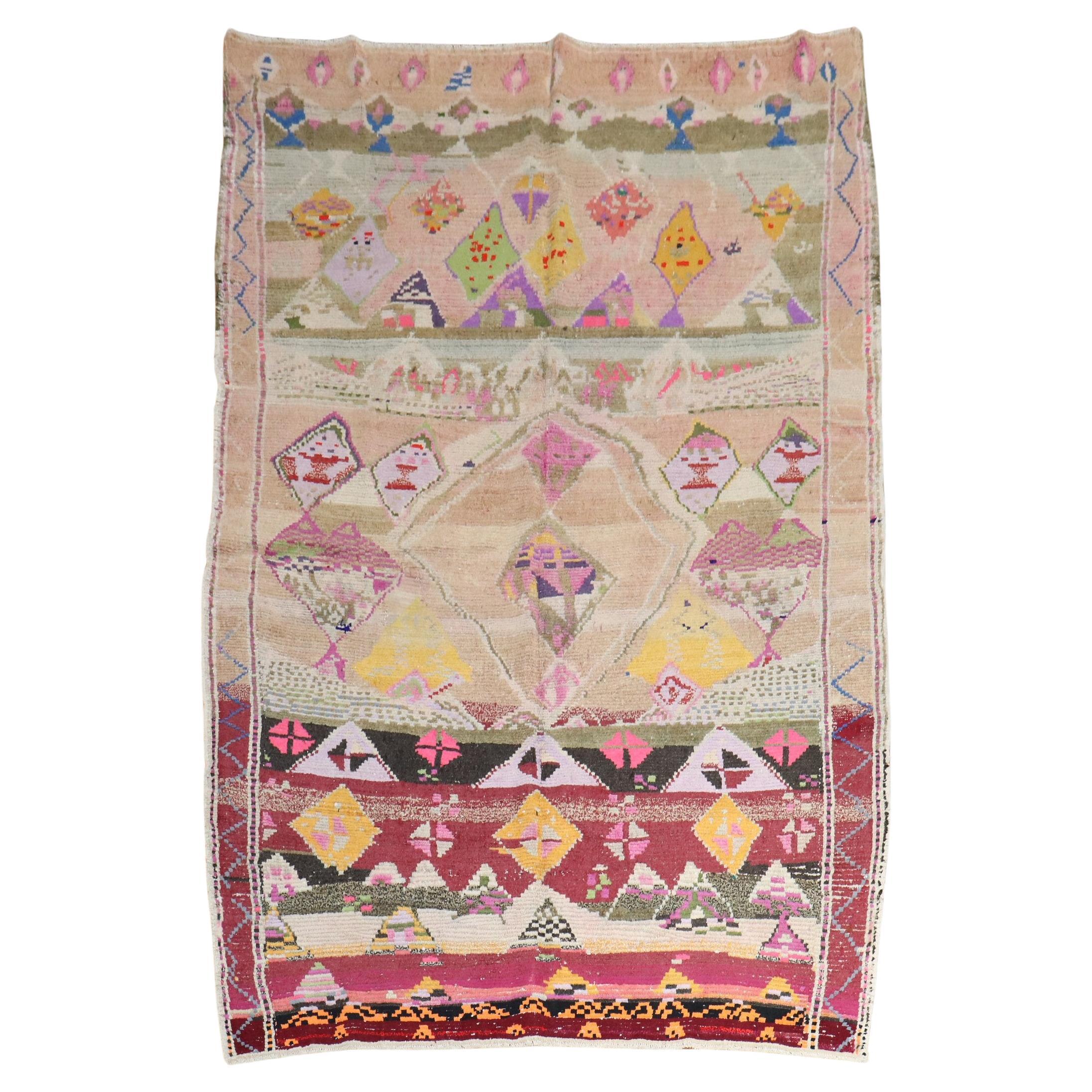 Colección de alfombras Zabihi Alfombra turca Funky Vintage