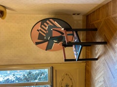 Zabro Table Chair by Alessandro Mendini for Division Nuova Alchimia, 1980s