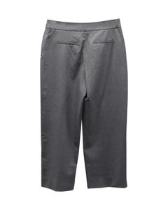 Pantaloni corti da abito Zac Posen in poliestere grigio