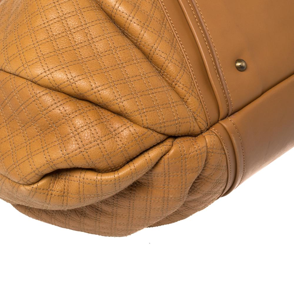 Zac Posen Tan Quilted Leather Beatrice Bag 3