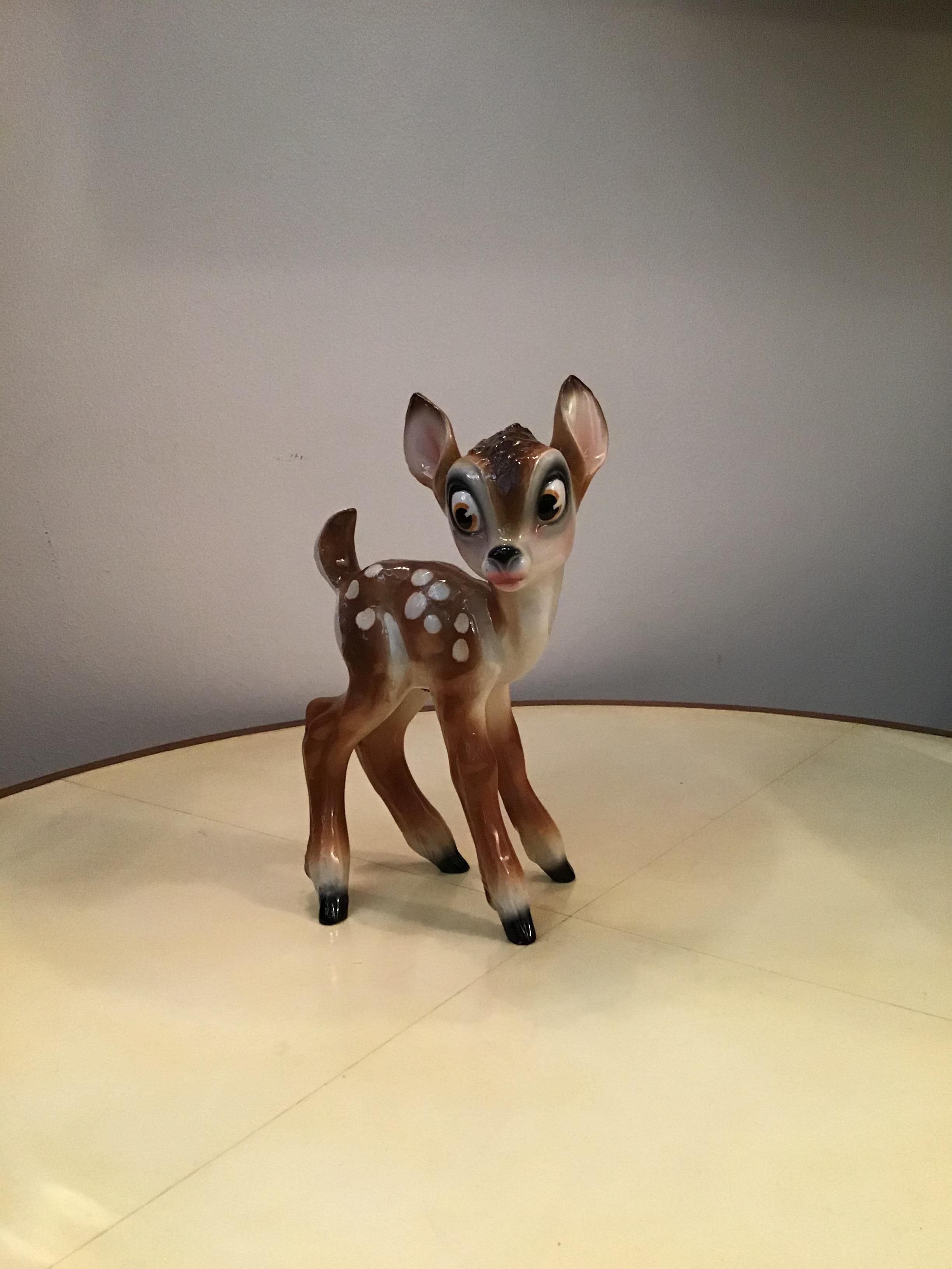 Zaccagnini Bambi Disney, Ceramic 1940 Italia 1