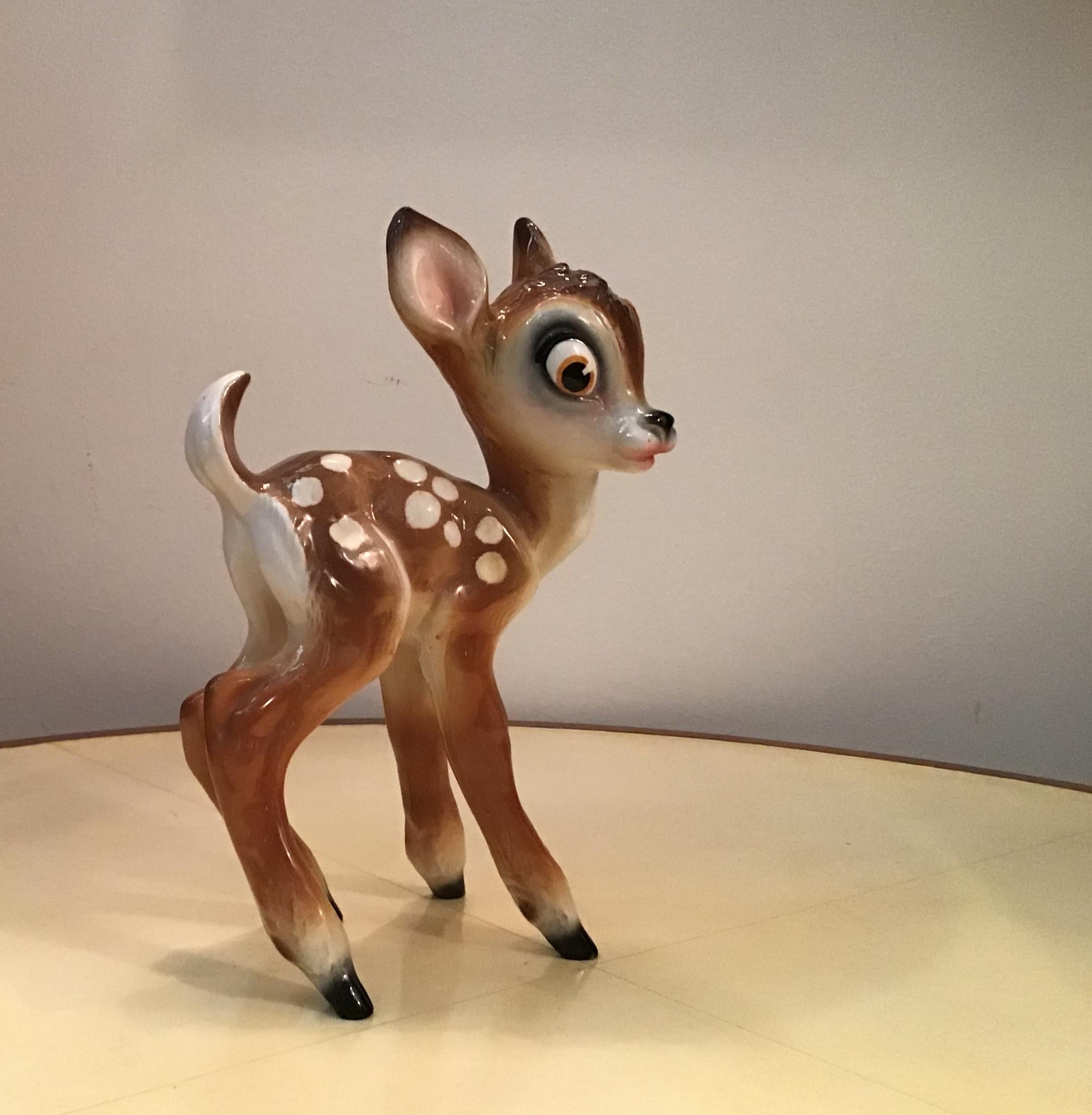Zaccagnini Bambi Disney, Ceramic 1940 Italia 4