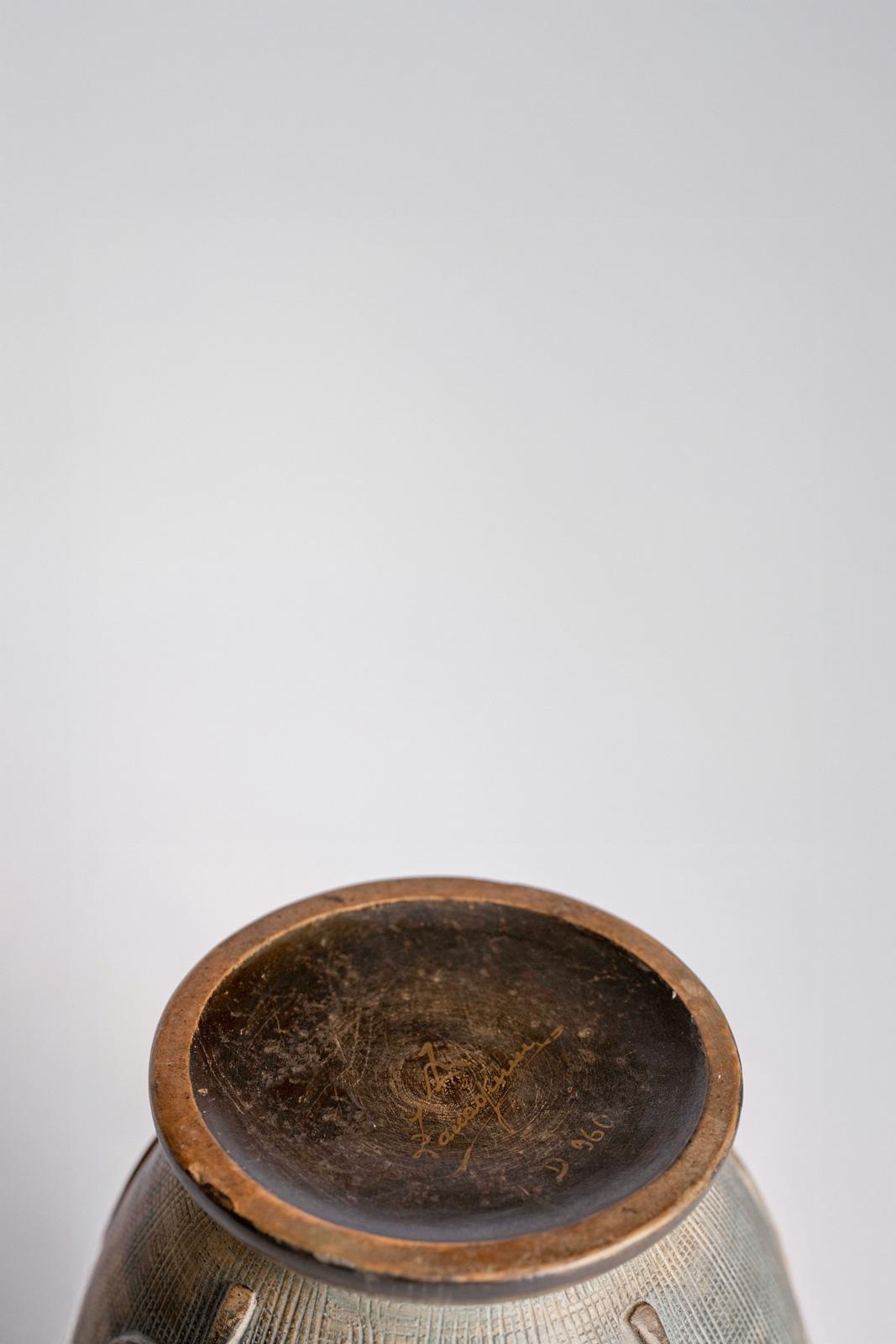 Mid-20th Century Zaccagnini Ceramic Vase, 1950s
