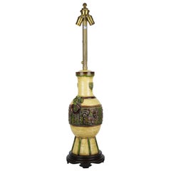 Zaccagnini for Marbro Asian Style Table Lamp Italy Midcentury Modern