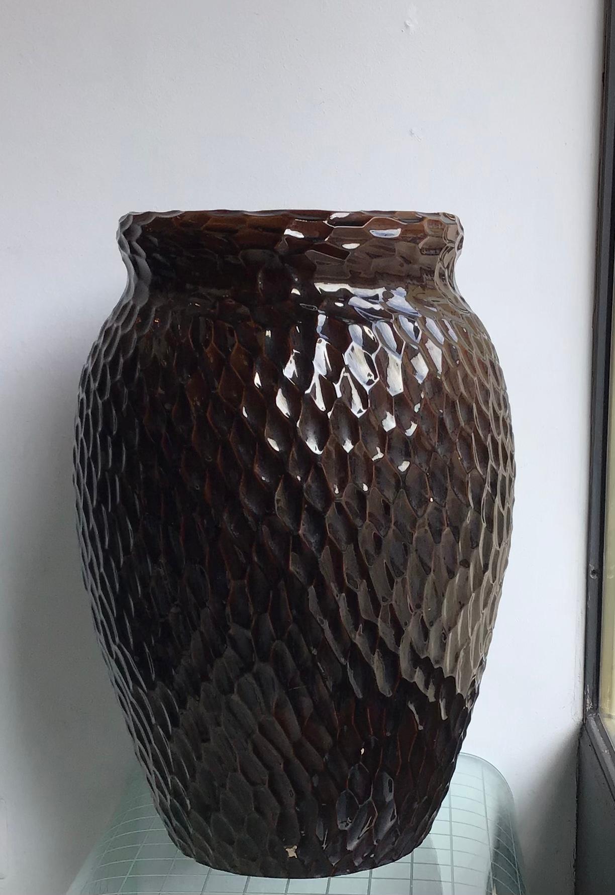 Zaccagnini Vase Ceramic, 1950, Italy 1