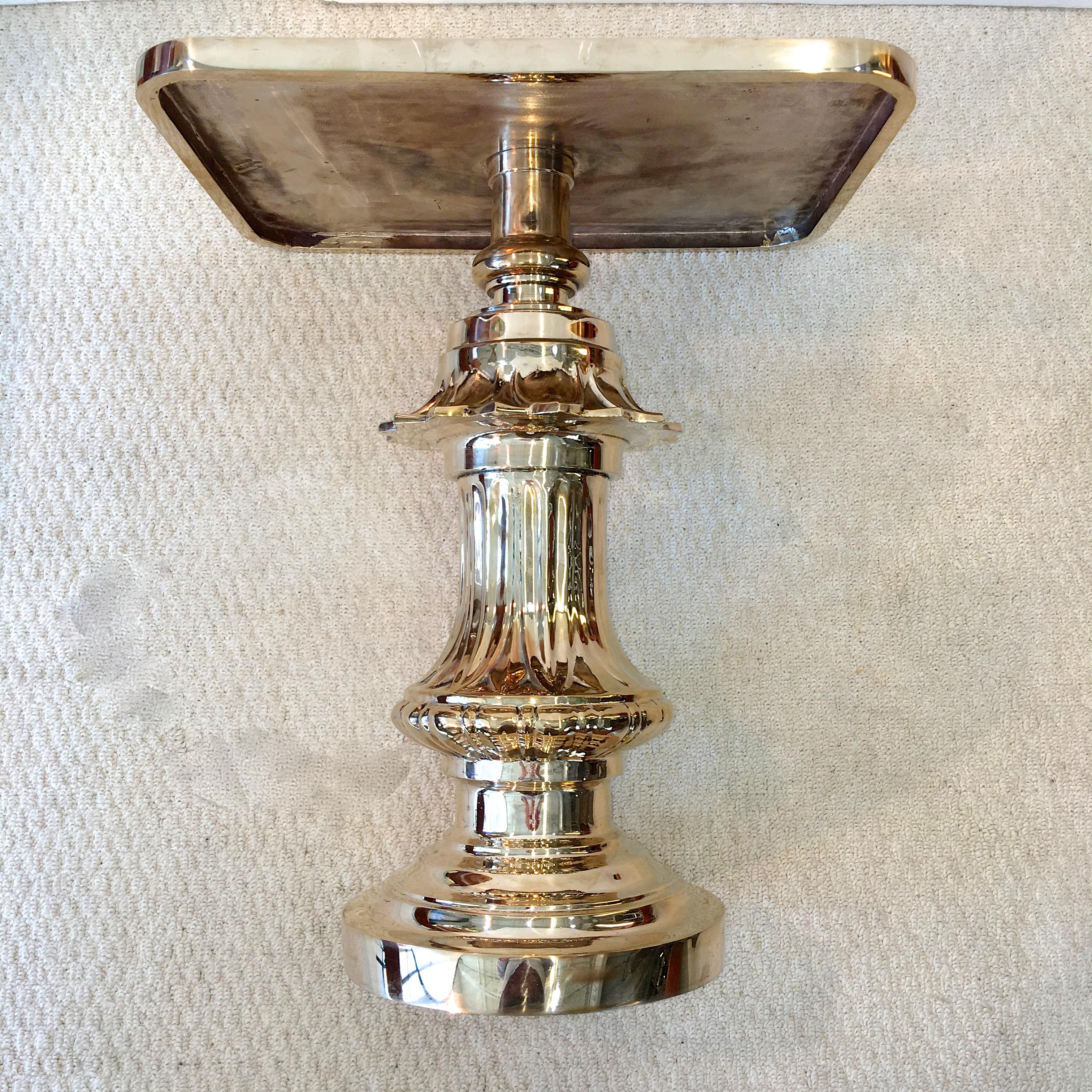 Old Boston Street Lamp Post Table in Solid Bronze by Zach Gabbard For Sale 5