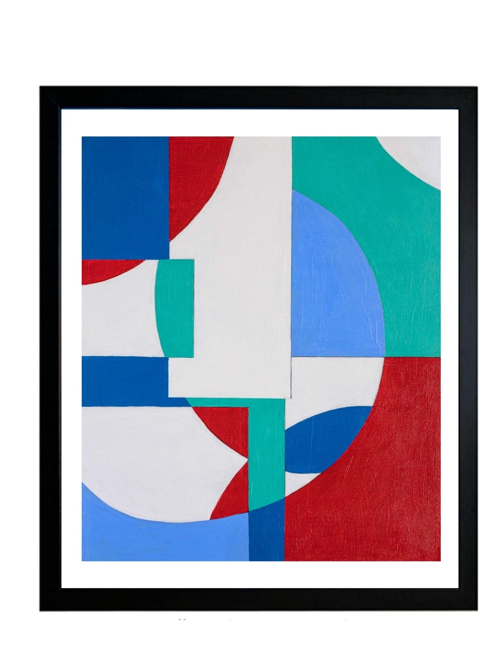 GA1220 Limited edition 2/10 giclee geometric abstraction signed print For Sale 3