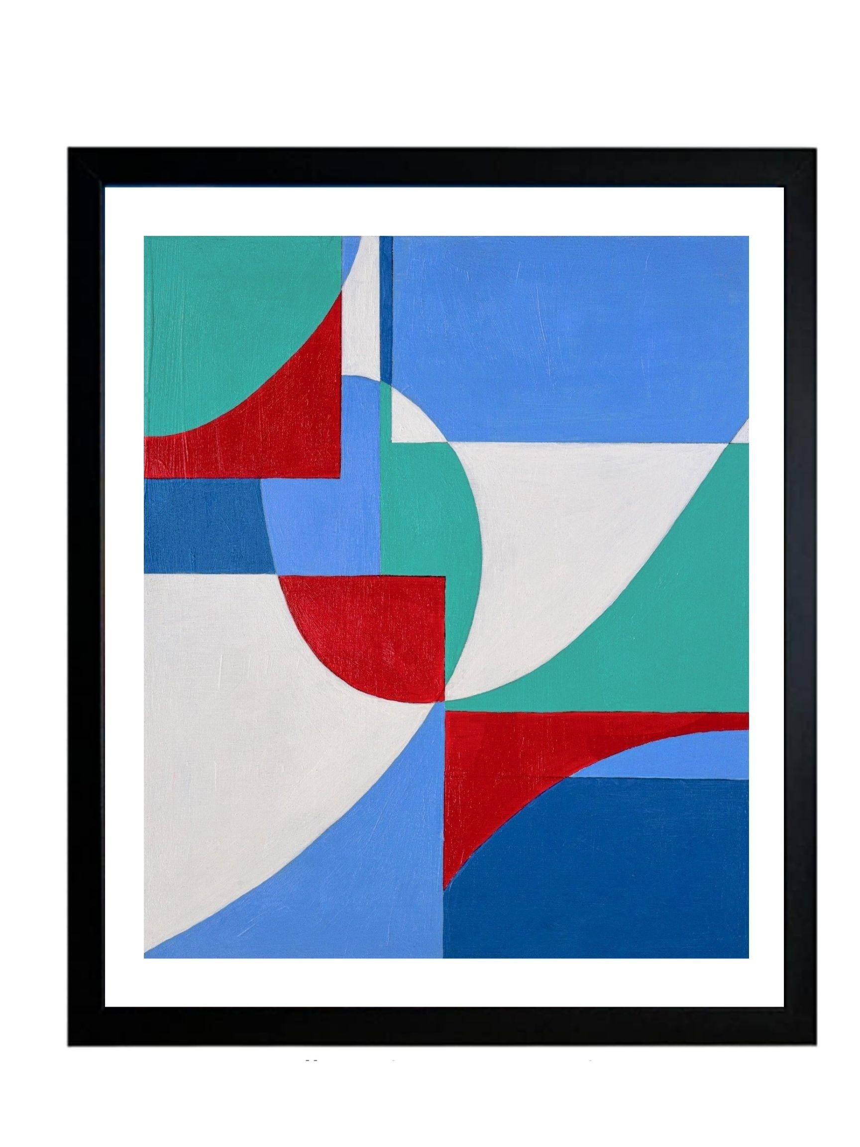GA1221 Limited edition 2/10 giclee geometric abstraction signed print For Sale 4