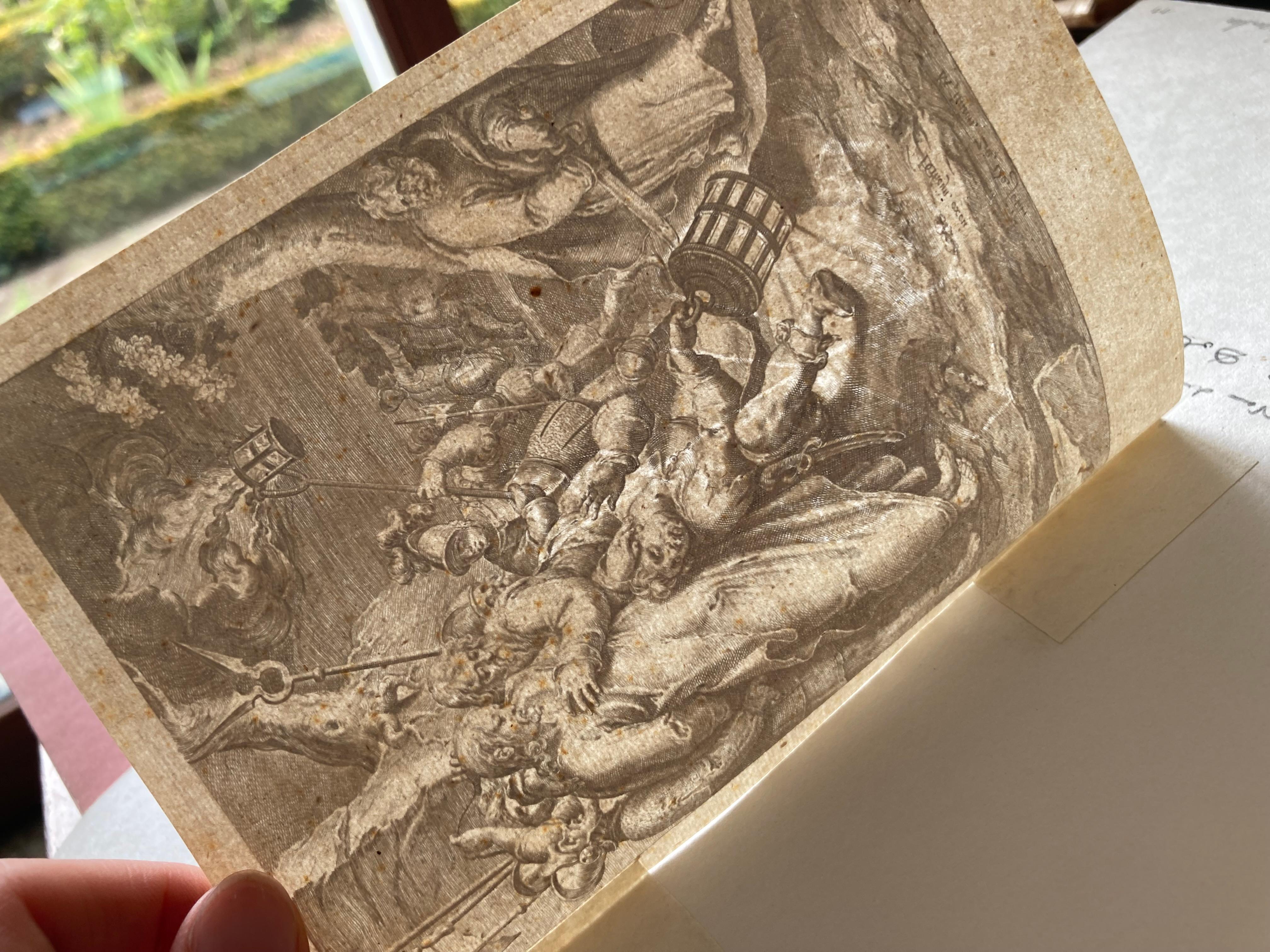 Arrest of Christ, Engraving, a. Karel van Mander, p. by Gheyn, Passion of Chris  For Sale 1