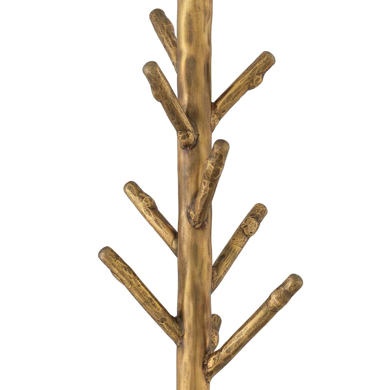 Carved Zachary Coatrack  For Sale