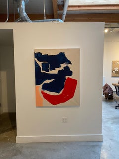 Wiederkehrende Traumstudie III, Abstrakte Acrylmalerei auf Leinwand, 2010+