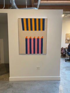 Saint Anita I, Acrylgemälde auf Leinwand, Abstrakt, 2010er, Neu