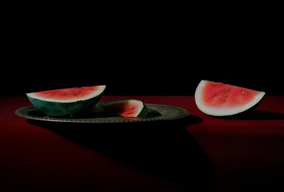 Zachary Zavislak Still-Life Print - Still Life (Watermelon)