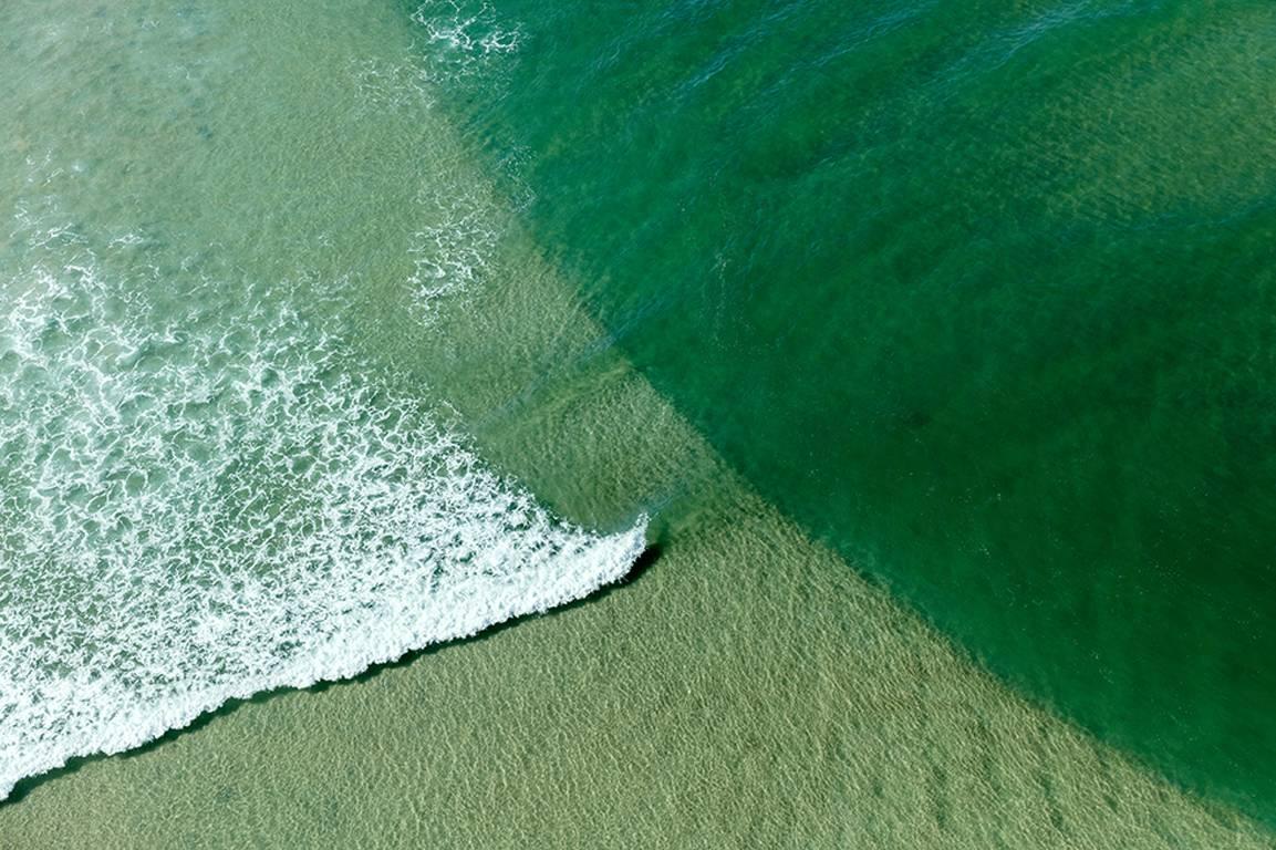 Zack Seckler Landscape Print - Wild Coast Wave