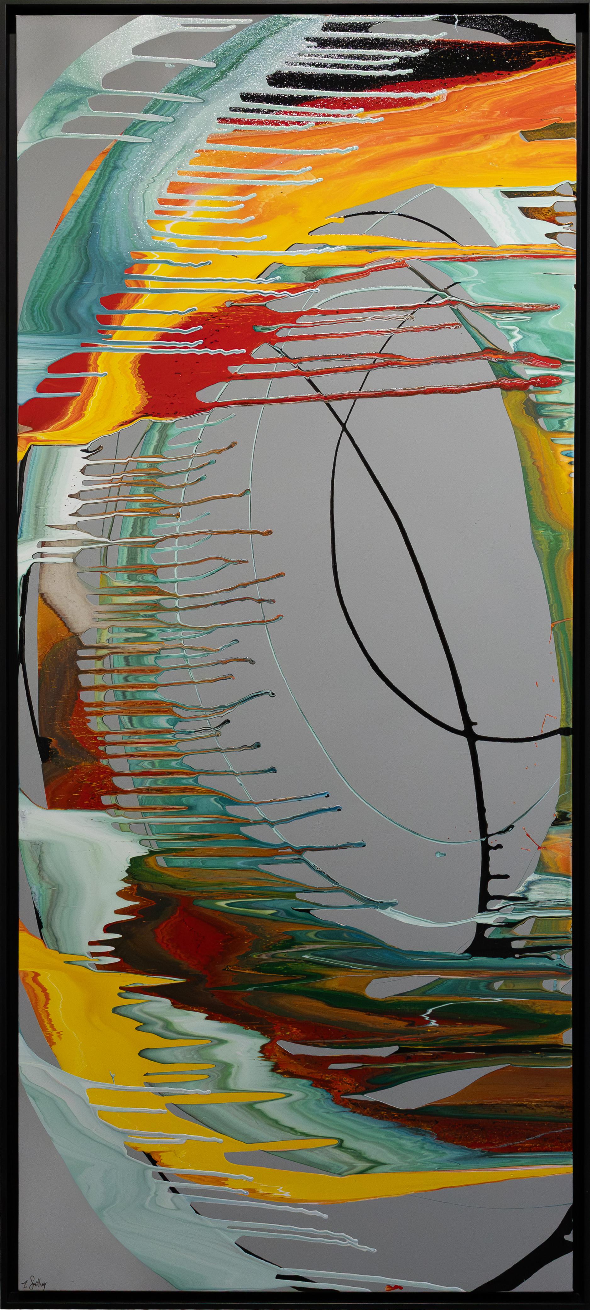 Zack Smithey Abstract Painting - Vibration Series