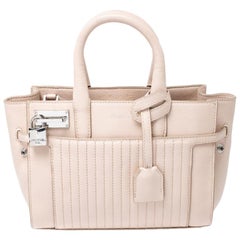 Zadig and Voltaire Blush Pink Leather XS Candide Tote