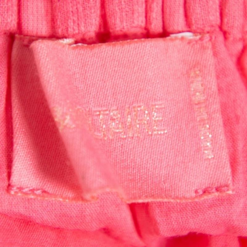 Zadig and Voltaire Pink Cotton Joxini Skirt S For Sale 1
