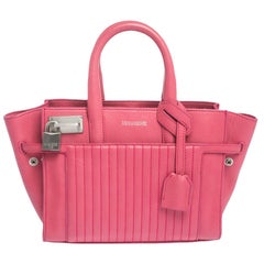 ZADIG AND VOLTAIRE Zadig and Voltaire Pink Leather XS Candide Tote