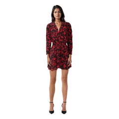 Zadig 
Voltaire Abstract Pattern Rogers Mini Dress Size XS