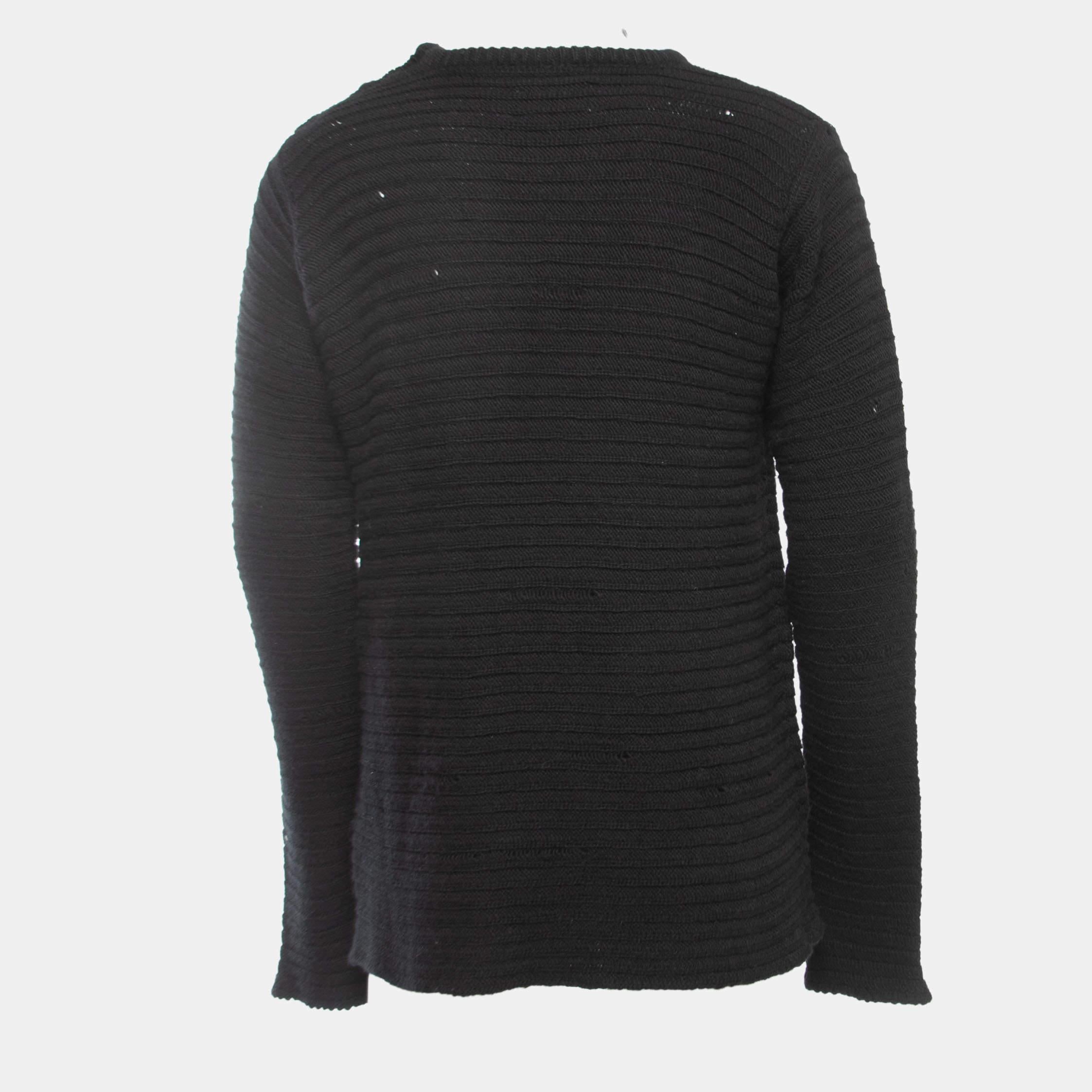 How fabulous does this designer sweater look! It is made of fine materials and features long sleeves. Pair it with pants and sneakers for a cool look.

Includes: Brand Tag with extra button
